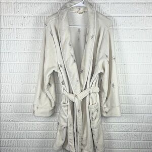 Soma Star Patterned Cream Robe
